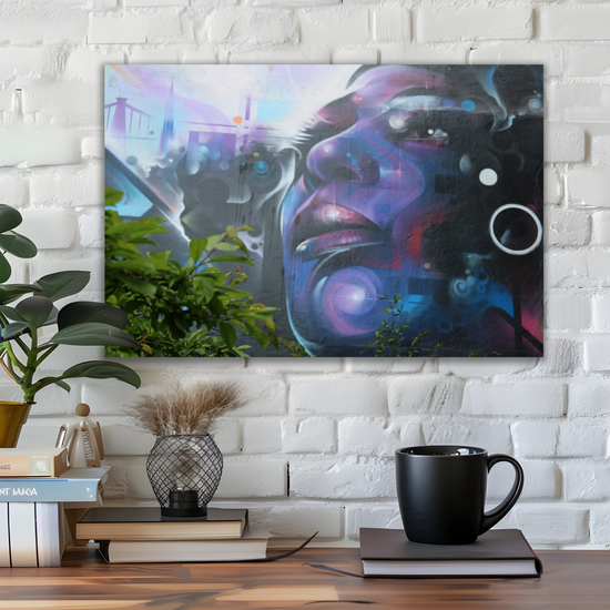 Canvas Art. English Cityscapes & Landmarks. Stokes Croft. Bristol. England.