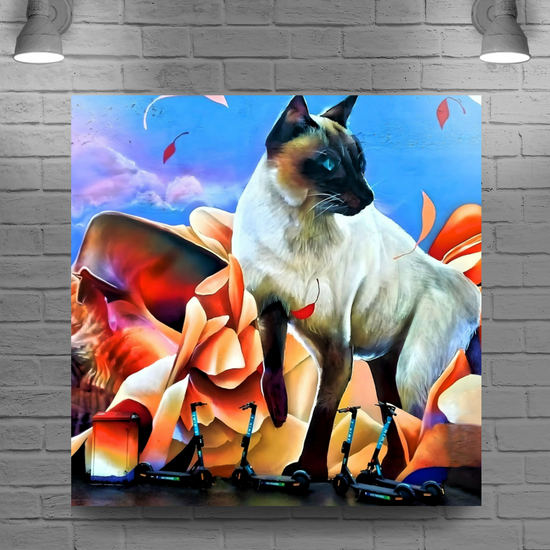 Canvas Art. English Cityscapes & Landmarks. Cheltenham. Gloucestershire. England.