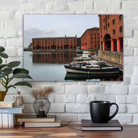 Giclée Mounted Wall Art Prints. Albert Dock. Liverpool. England.