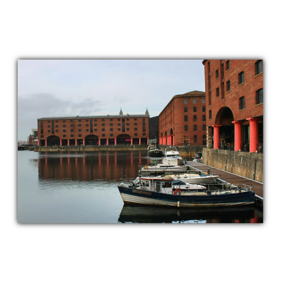 Giclée Mounted Wall Art Prints. Albert Dock. Liverpool. England.