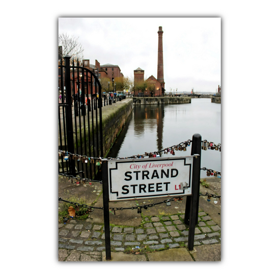 Canvas Art. English Cityscapes & Riverscapes. Albert Dock. Liverpool. England.