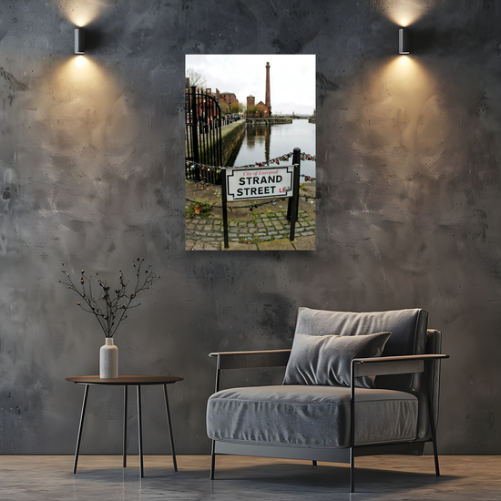 Canvas Art. English Cityscapes & Riverscapes. Albert Dock. Liverpool. England.