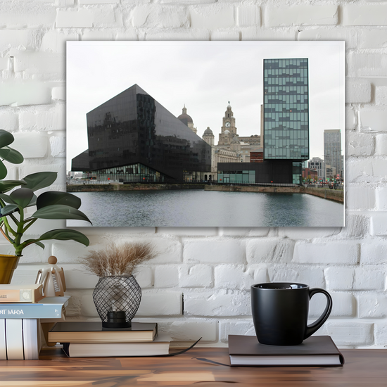 Canvas Art. English Cityscapes & Riverscapes. Liverpool. England.
