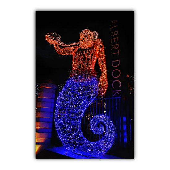 Canvas Art. English Cityscapes & Landmarks. Albert Dock. Liverpool. England.