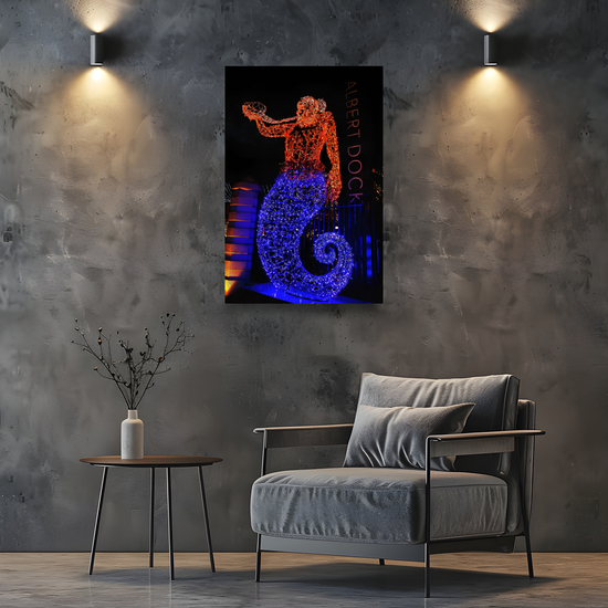 Canvas Art. English Cityscapes & Landmarks. Albert Dock. Liverpool. England.