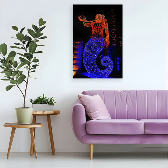 Canvas Art. English Cityscapes & Landmarks. Albert Dock. Liverpool. England.