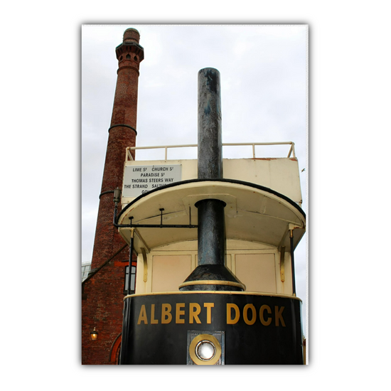 Giclée Mounted Wall Art Prints. Albert Dock. Liverpool. England.