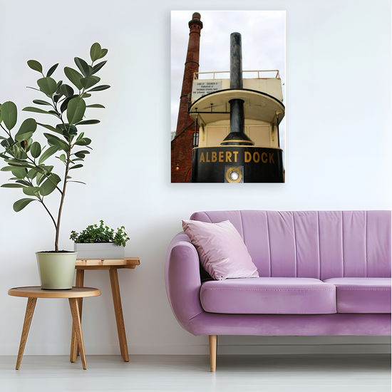 Giclée Mounted Wall Art Prints. Albert Dock. Liverpool. England.