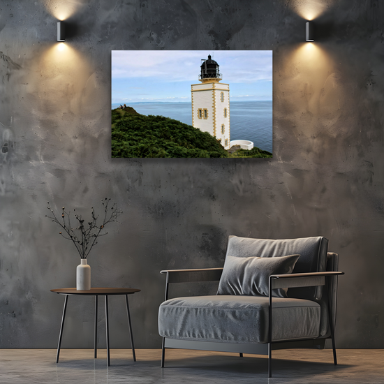 Canvas Art. Scottish Seascapes & Landmarks. Holy Isle. Firth of Clyde. Isle of Arran. Scotland.
