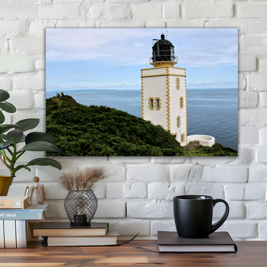 Canvas Art. Scottish Seascapes & Landmarks. Holy Isle. Firth of Clyde. Isle of Arran. Scotland.