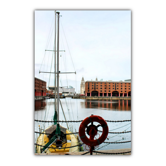 Giclée Mounted Wall Art Prints. Albert Dock. Liverpool. England.