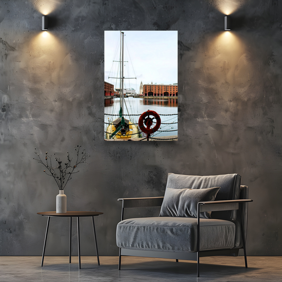 Giclée Mounted Wall Art Prints. Albert Dock. Liverpool. England.