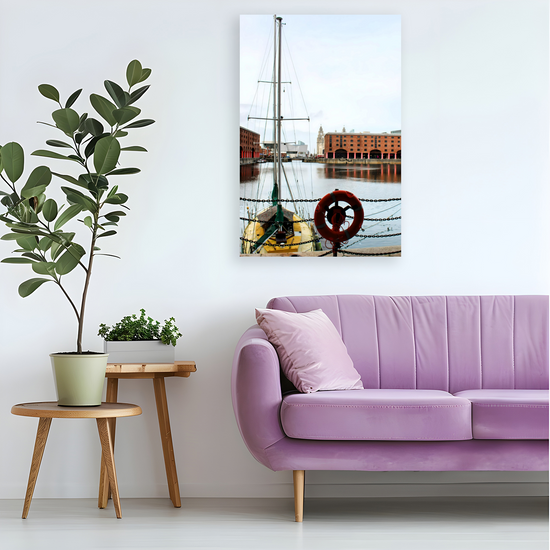 Giclée Mounted Wall Art Prints. Albert Dock. Liverpool. England.