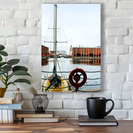 Giclée Mounted Wall Art Prints. Albert Dock. Liverpool. England.