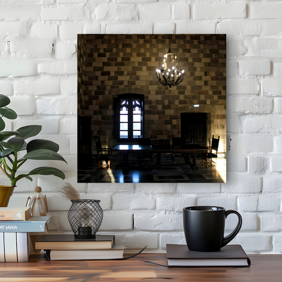 Canvas Art. Grecian Cityscapes & Landmarks. The Palace of the Grandmaster of the Knights of Rhodes. Greece.