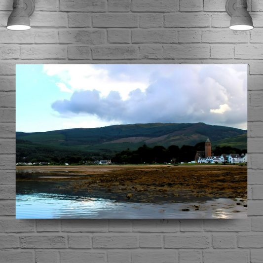 Canvas Art. Scottish Landscapes & Seascapes. Lamlash. Isle of Arran. Scotland.