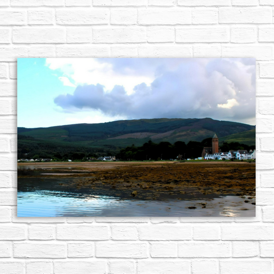 Canvas Art. Scottish Landscapes & Seascapes. Lamlash. Isle of Arran. Scotland.