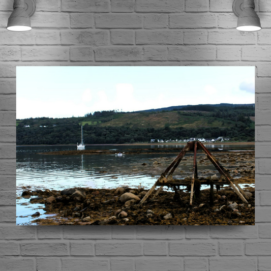 Canvas Art. Scottish Landscapes & Seascapes. Lamlash. Isle of Arran. Scotland.