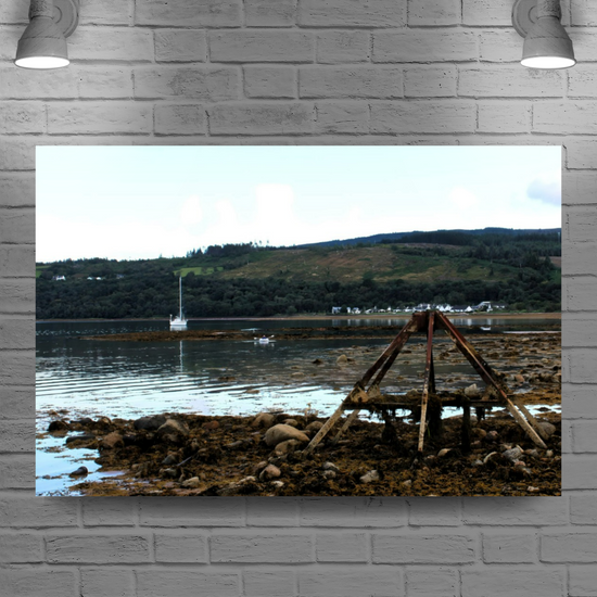 Canvas Art. Scottish Landscapes & Seascapes. Lamlash. Isle of Arran. Scotland.