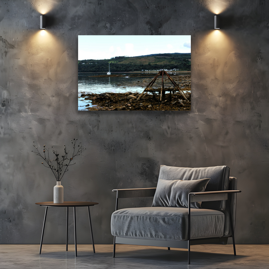 Canvas Art. Scottish Landscapes & Seascapes. Lamlash. Isle of Arran. Scotland.