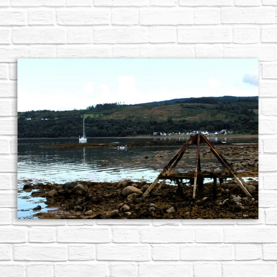 Canvas Art. Scottish Landscapes & Seascapes. Lamlash. Isle of Arran. Scotland.