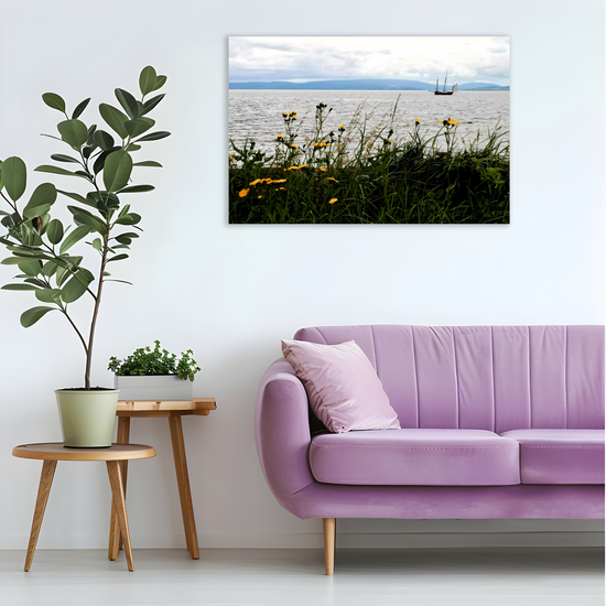 Canvas Art. Scottish Landscapes & Seascapes. Blackwaterfoot. Isle of Arran. Scotland.