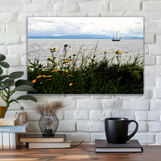 Canvas Art. Scottish Landscapes & Seascapes. Blackwaterfoot. Isle of Arran. Scotland.