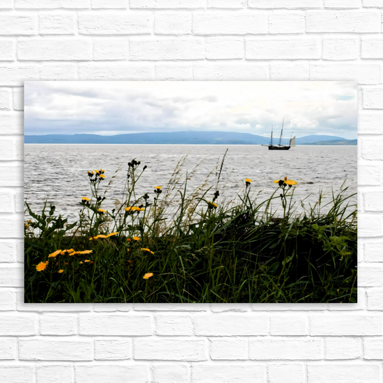 Canvas Art. Scottish Landscapes & Seascapes. Blackwaterfoot. Isle of Arran. Scotland.