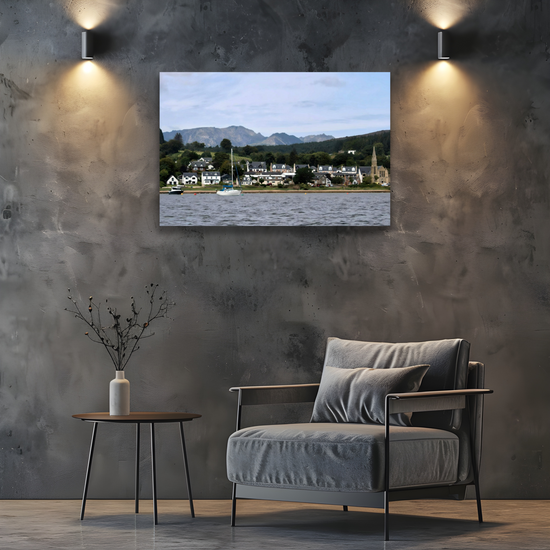 Canvas Art. Scottish Landscapes & Seascapes. Lamlash. Isle of Arran. Scotland.