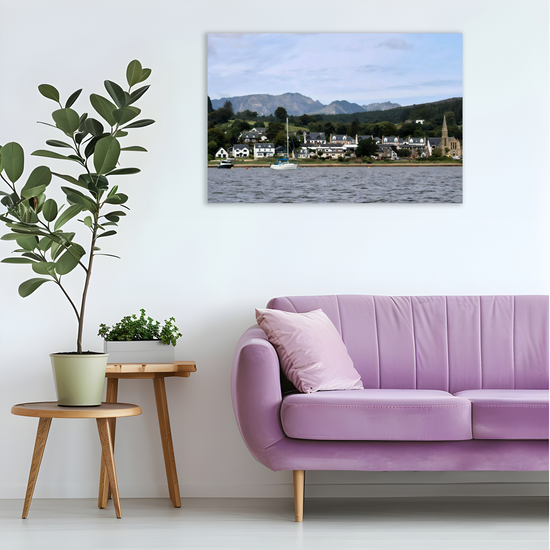 Canvas Art. Scottish Landscapes & Seascapes. Lamlash. Isle of Arran. Scotland.