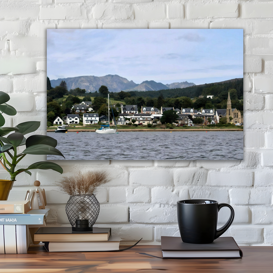 Canvas Art. Scottish Landscapes & Seascapes. Lamlash. Isle of Arran. Scotland.
