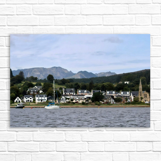 Canvas Art. Scottish Landscapes & Seascapes. Lamlash. Isle of Arran. Scotland.
