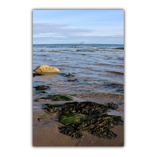 Canvas Art. Scottish Landscapes & Seascapes. Sliddery. Ailsa Craig View. Isle of Arran. Scotland.