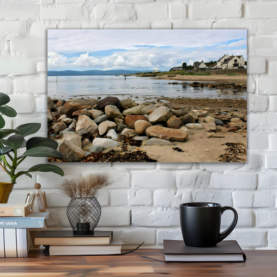 Canvas Art. Scottish Landscapes & Seascapes. Blackwaterfoot. Isle of Arran. Scotland.