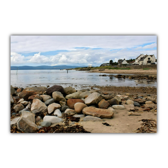 Canvas Art. Scottish Landscapes & Seascapes. Blackwaterfoot. Isle of Arran. Scotland.