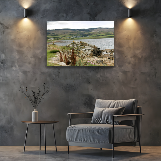 Canvas Art. Scottish Landscapes & Seascapes. Blackwaterfoot. Isle of Arran. Scotland.