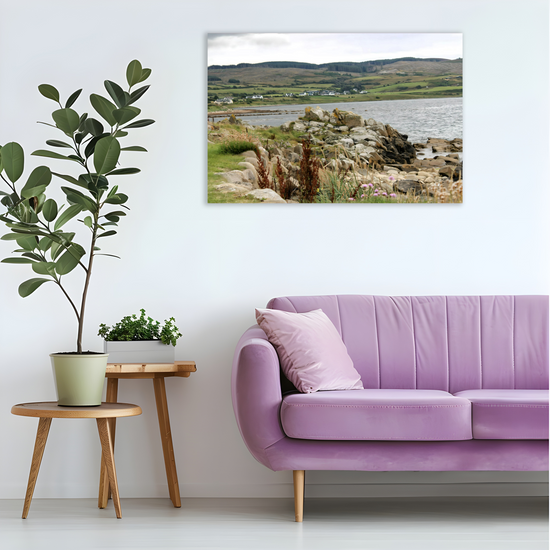Canvas Art. Scottish Landscapes & Seascapes. Blackwaterfoot. Isle of Arran. Scotland.