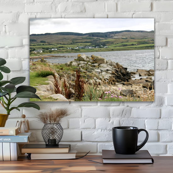 Canvas Art. Scottish Landscapes & Seascapes. Blackwaterfoot. Isle of Arran. Scotland.
