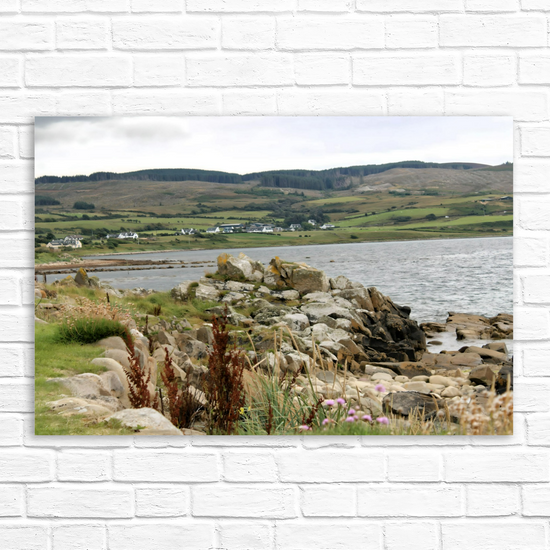 Canvas Art. Scottish Landscapes & Seascapes. Blackwaterfoot. Isle of Arran. Scotland.