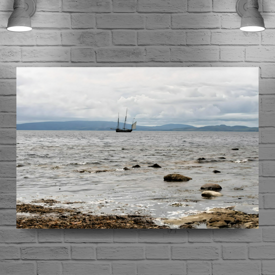 Canvas Art. Scottish Landscapes & Seascapes. Blackwaterfoot. Isle of Arran. Scotland.
