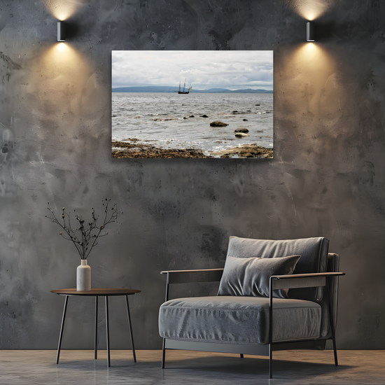 Canvas Art. Scottish Landscapes & Seascapes. Blackwaterfoot. Isle of Arran. Scotland.