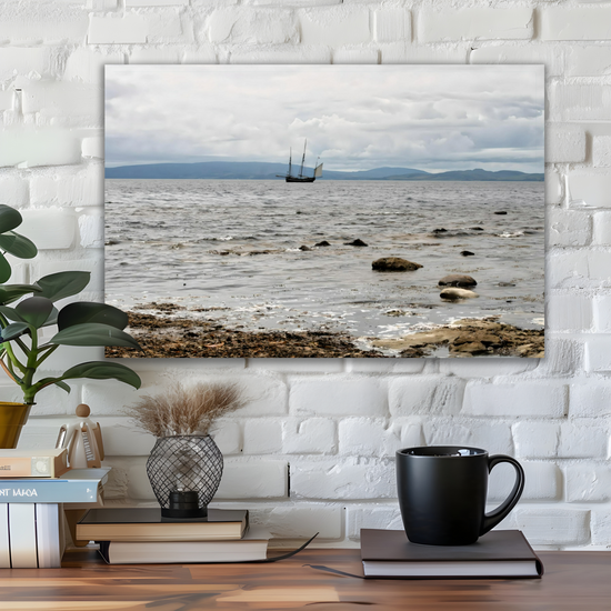 Canvas Art. Scottish Landscapes & Seascapes. Blackwaterfoot. Isle of Arran. Scotland.