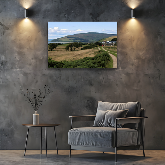 Canvas Art. Scottish Landscapes & Seascapes. Machrie. Isle of Arran. Scotland.