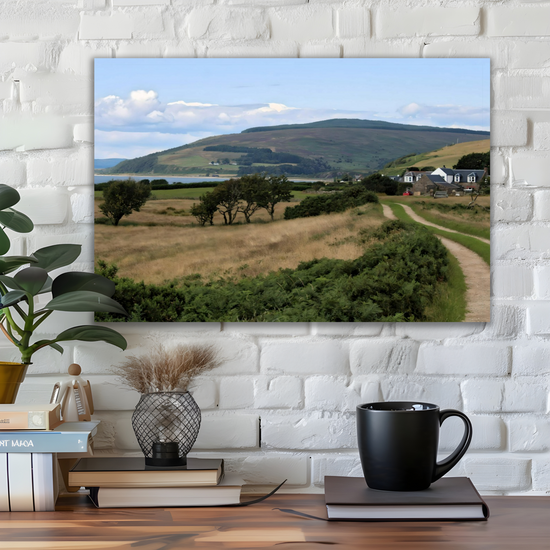 Canvas Art. Scottish Landscapes & Seascapes. Machrie. Isle of Arran. Scotland.
