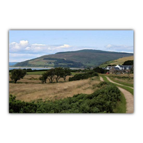 Canvas Art. Scottish Landscapes & Seascapes. Machrie. Isle of Arran. Scotland.