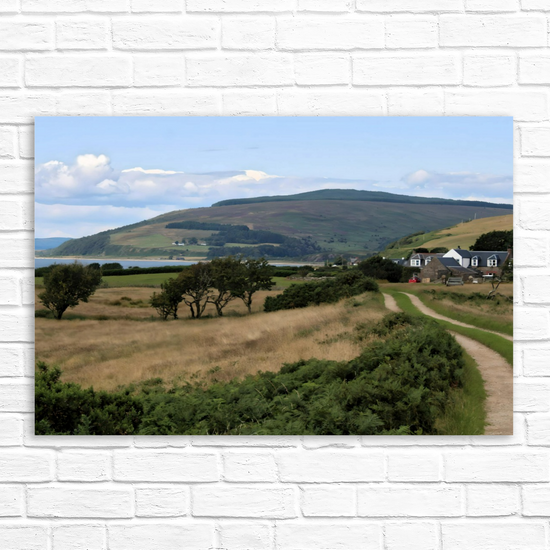 Canvas Art. Scottish Landscapes & Seascapes. Machrie. Isle of Arran. Scotland.
