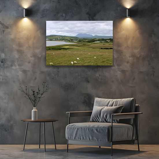 Canvas Art. Scottish Landscapes & Seascapes. Blackwaterfoot. Isle of Arran. Scotland.