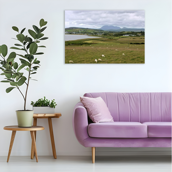 Canvas Art. Scottish Landscapes & Seascapes. Blackwaterfoot. Isle of Arran. Scotland.