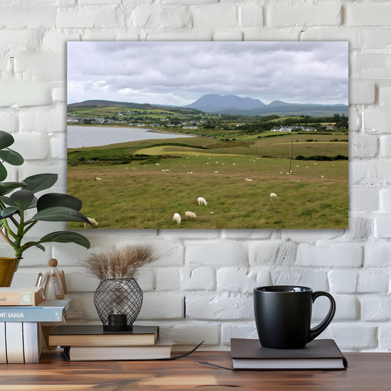 Canvas Art. Scottish Landscapes & Seascapes. Blackwaterfoot. Isle of Arran. Scotland.