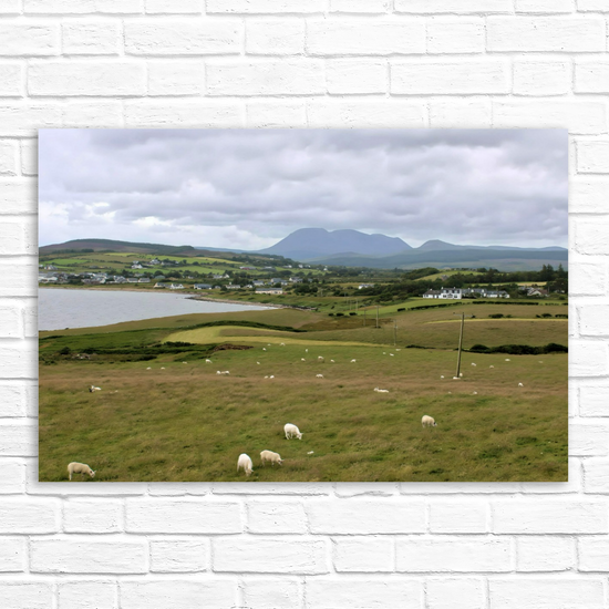 Canvas Art. Scottish Landscapes & Seascapes. Blackwaterfoot. Isle of Arran. Scotland.